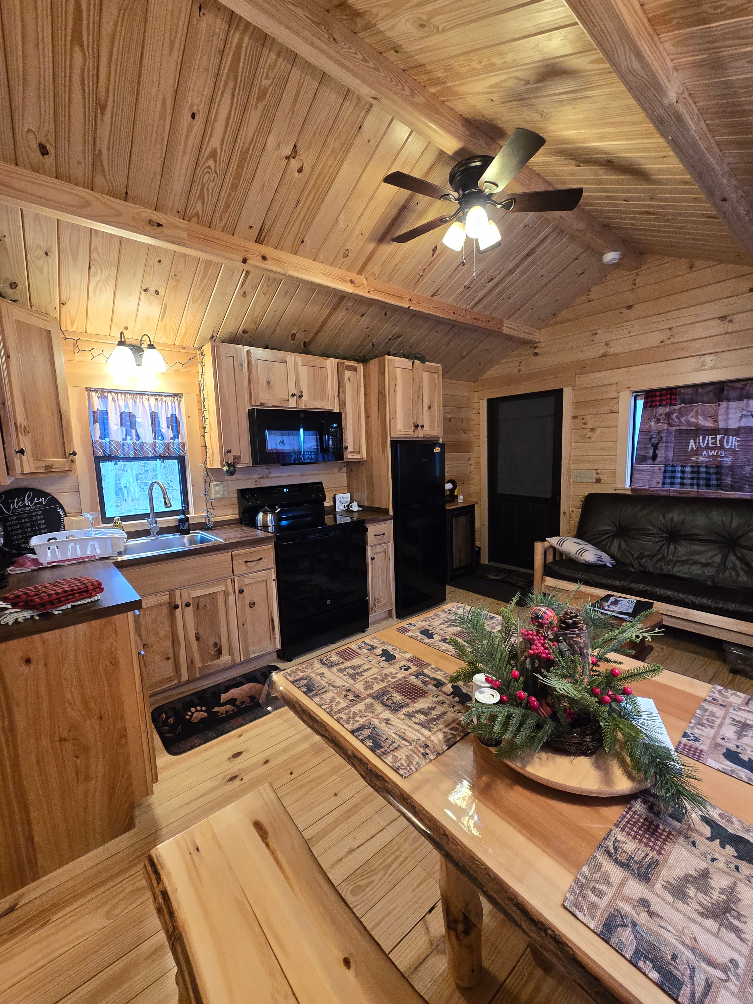 Cozy Cabin Living Spaces 5