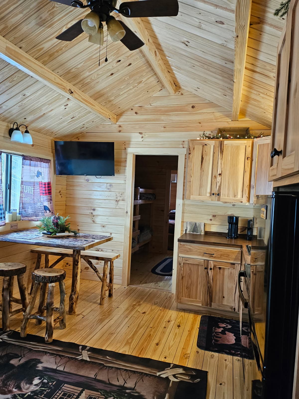 Cozy Cabin Living Spaces 5